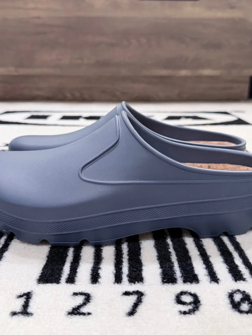 NEW Aime Leon Dore Navy Blue Garden Mules / Loafers